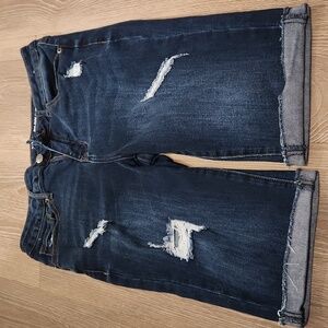 New York & Company jean shorts